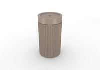 Splash Series Ripple Tall Table with 2" Umbrella Hole - Durable & Engaging Poolside Furniture