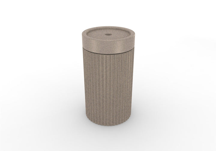 Splash Series Ripple Tall Table with 2" Umbrella Hole - Durable & Engaging Poolside Furniture