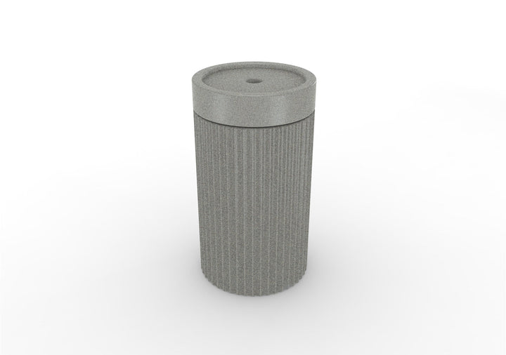 Splash Series Ripple Tall Table with 2" Umbrella Hole - Durable & Engaging Poolside Furniture