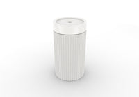 Splash Series Ripple Tall Table with 2" Umbrella Hole - Durable & Engaging Poolside Furniture