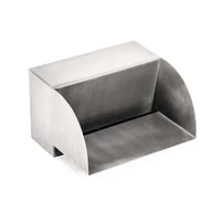 Premium Smooth Flow Radius Style Scupper - Handcrafted in USA (Copper & Stainless Steel)