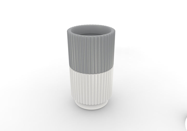 Ripple Short Planter - Stylish, Durable, and Eco-Friendly Outdoor & Indoor Plant Pot