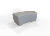 Swerve Modular Arc Bench: Versatile Indoor/Outdoor Seating with Stay Dry Design