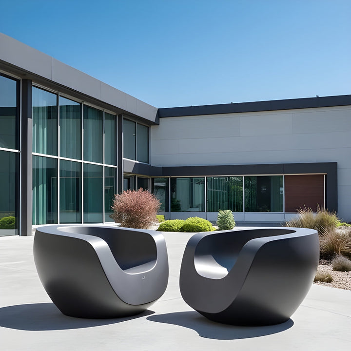 The Moon Session Series Chair: Ultimate Comfort & All-Weather Durability for Your Outdoor Oasis