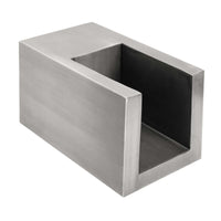 Premium U-Shaped Water Scupper - Handcrafted in USA (Copper & Stainless Steel)