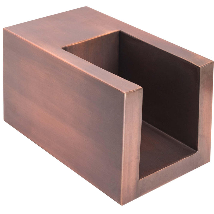 Premium U-Shaped Water Scupper - Handcrafted in USA (Copper & Stainless Steel)