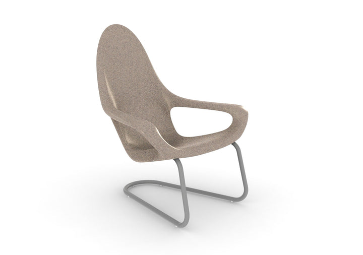 Woosah Stackable Lounge Chair - Modern, Comfortable, and Durable Outdoor Seating