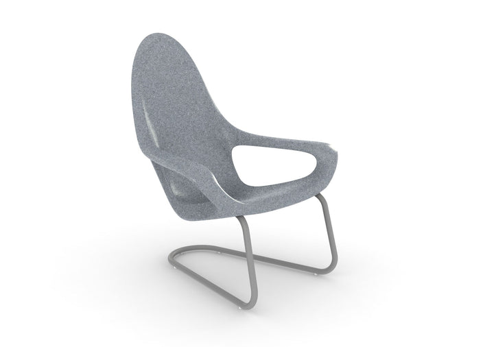 Woosah Stackable Lounge Chair - Modern, Comfortable, and Durable Outdoor Seating