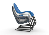Woosah Stackable Lounge Chair - Modern, Comfortable, and Durable Outdoor Seating