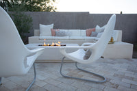 Woosah Stackable Lounge Chair - Modern, Comfortable, and Durable Outdoor Seating