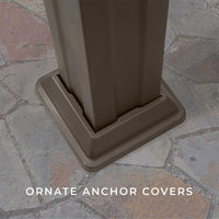 10' x 12' Alora Heavy-Duty Galvanized Steel Pergola with Powder Coating - Durable & Stylish Backyard Oasis