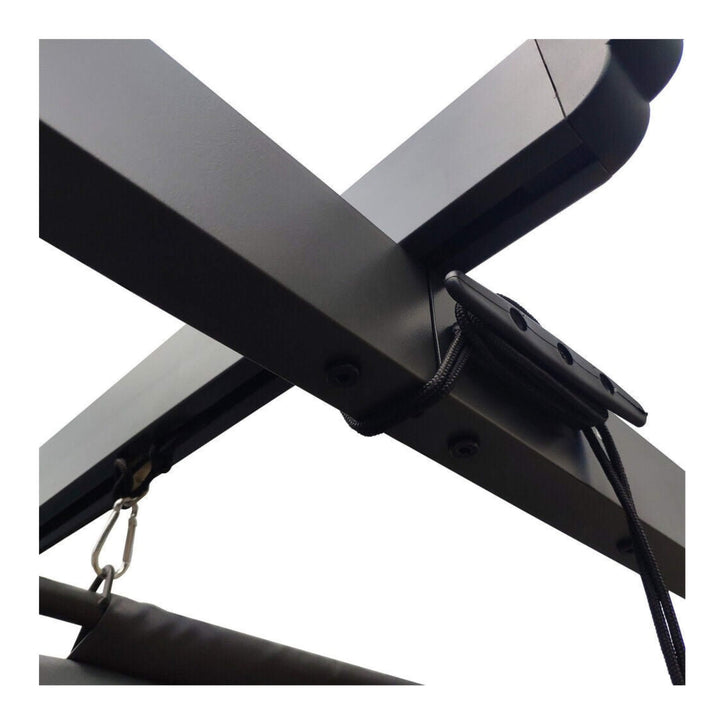 10' x 13' Retractable Canopy Pergola for Patios & Outdoor Living - Premium Aluminum Frame, UV & Water-Resistant Polyester Shade